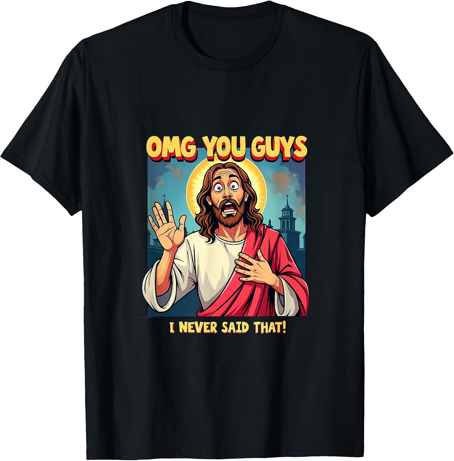 Funny Religious Humor OMG You Guys Quirky Art
