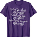 BoredKoalas Postivity Shirts Positive Word Gift