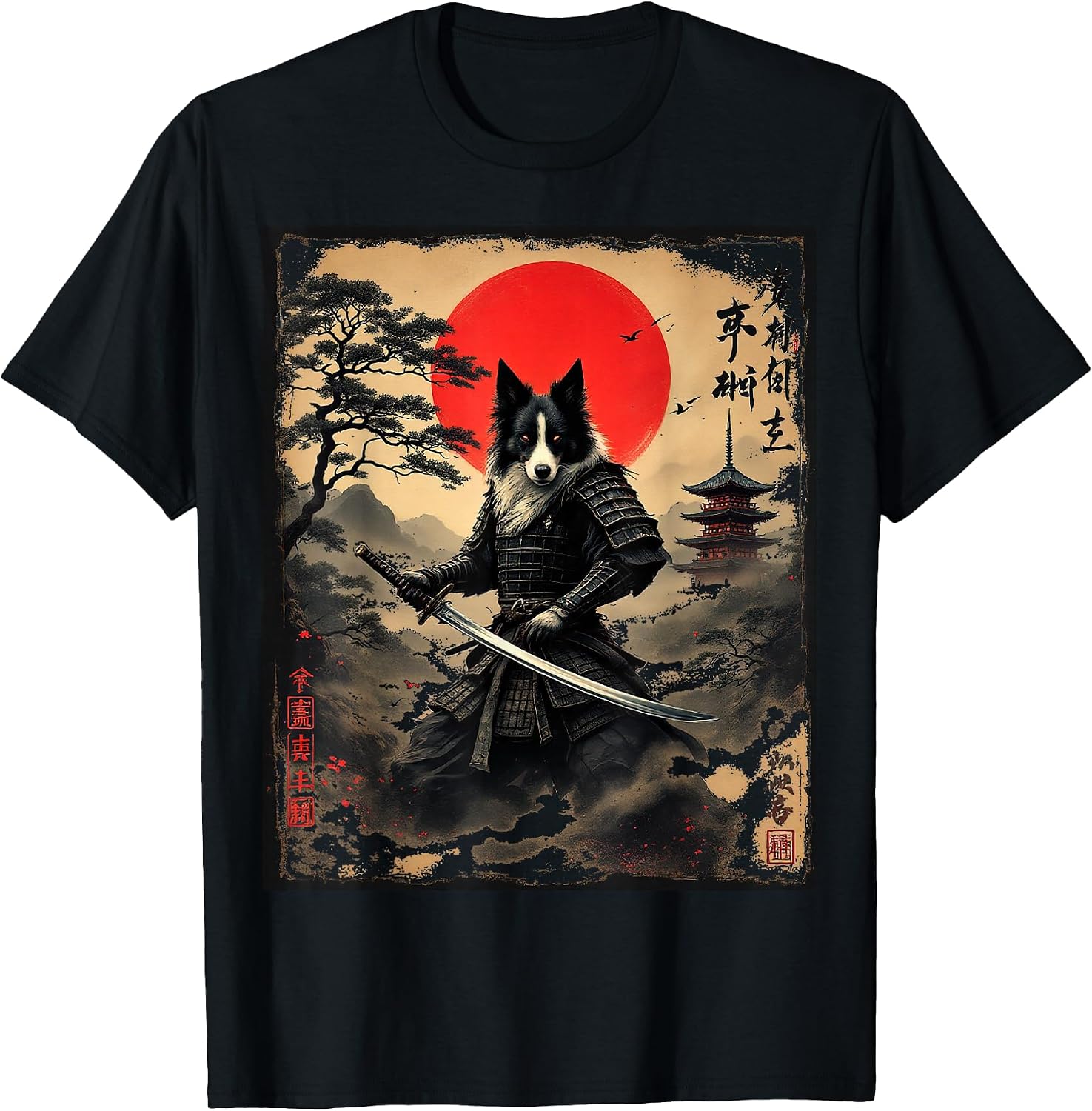 Samurai Dog Art Designs