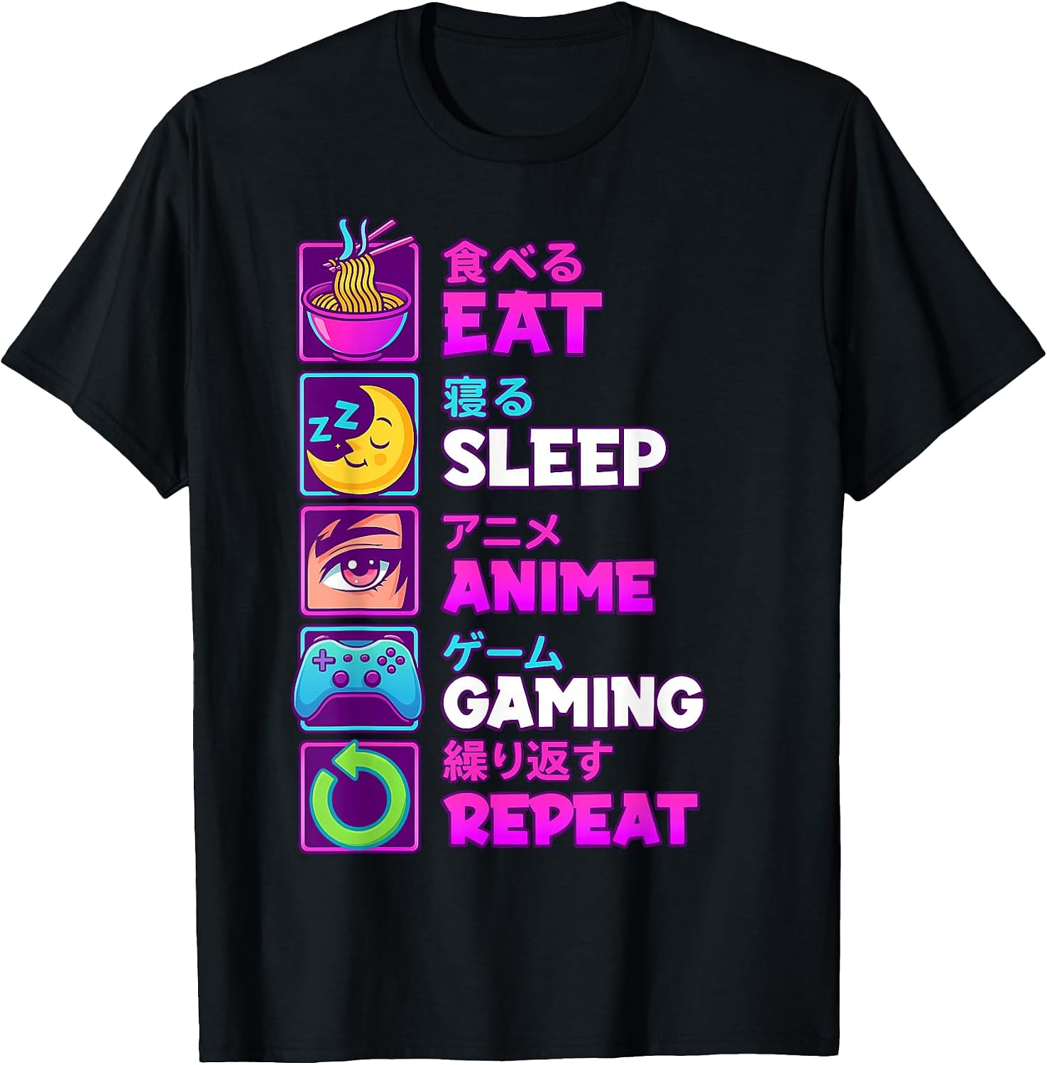 Kawaii Anime Manga Lovers Otaku Gamer Men Women
