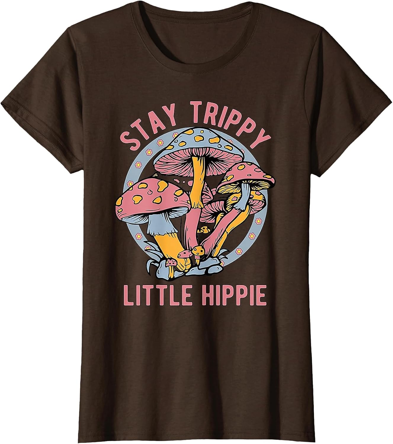Stay Trippy Little Hippie Costume Mushroom 60s 70s