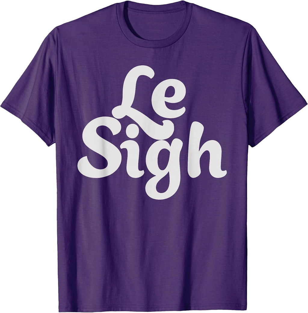 Whimsical 'Le Sigh' Graphic Gifts