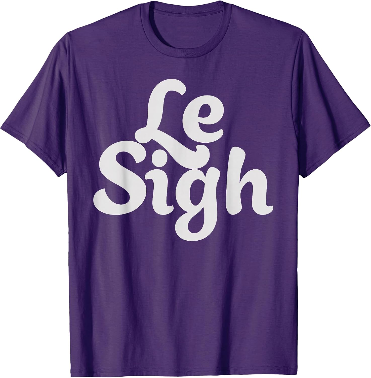Whimsical 'Le Sigh' Graphic Gifts