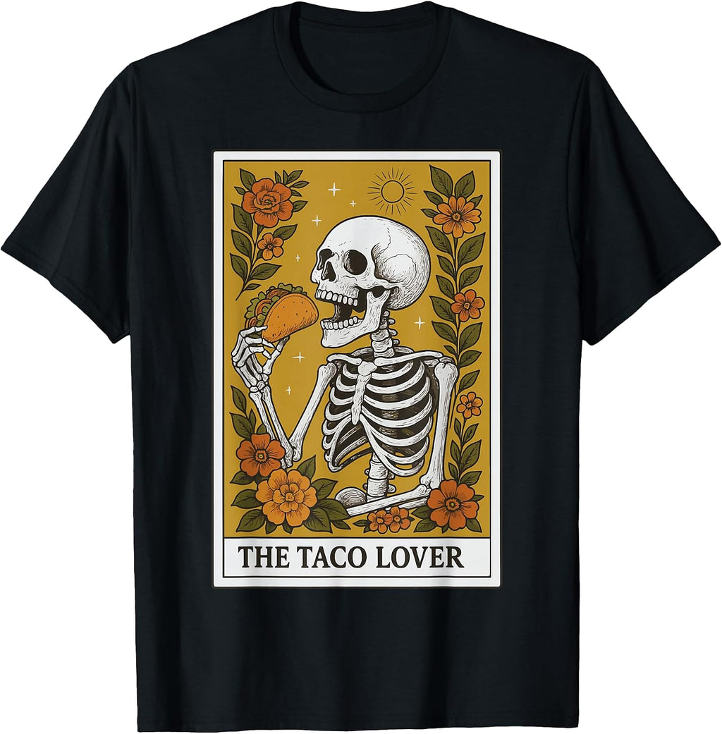 Tarot Card Lover Cinco De Mayo Skeleton