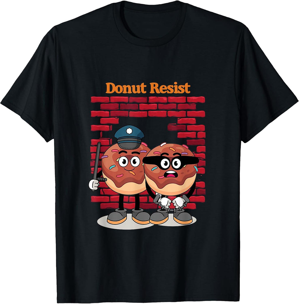 Donut Resist Donuts Police Perpetrator Crime Gift