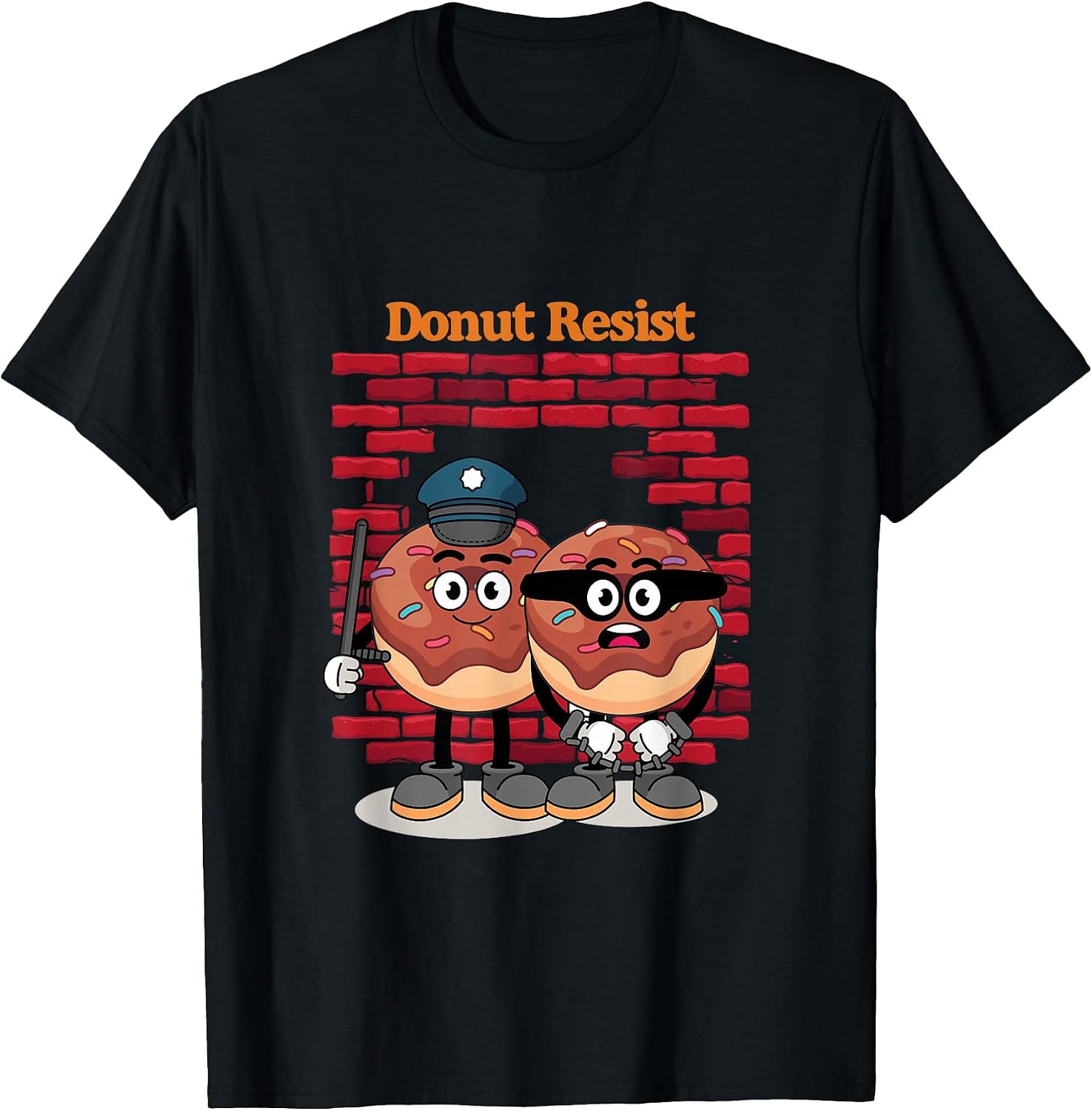 Donut Resist Donuts Police Perpetrator Crime Gift