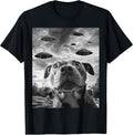 Pro Designer Alien Selfie Print Shop Graphic Tees