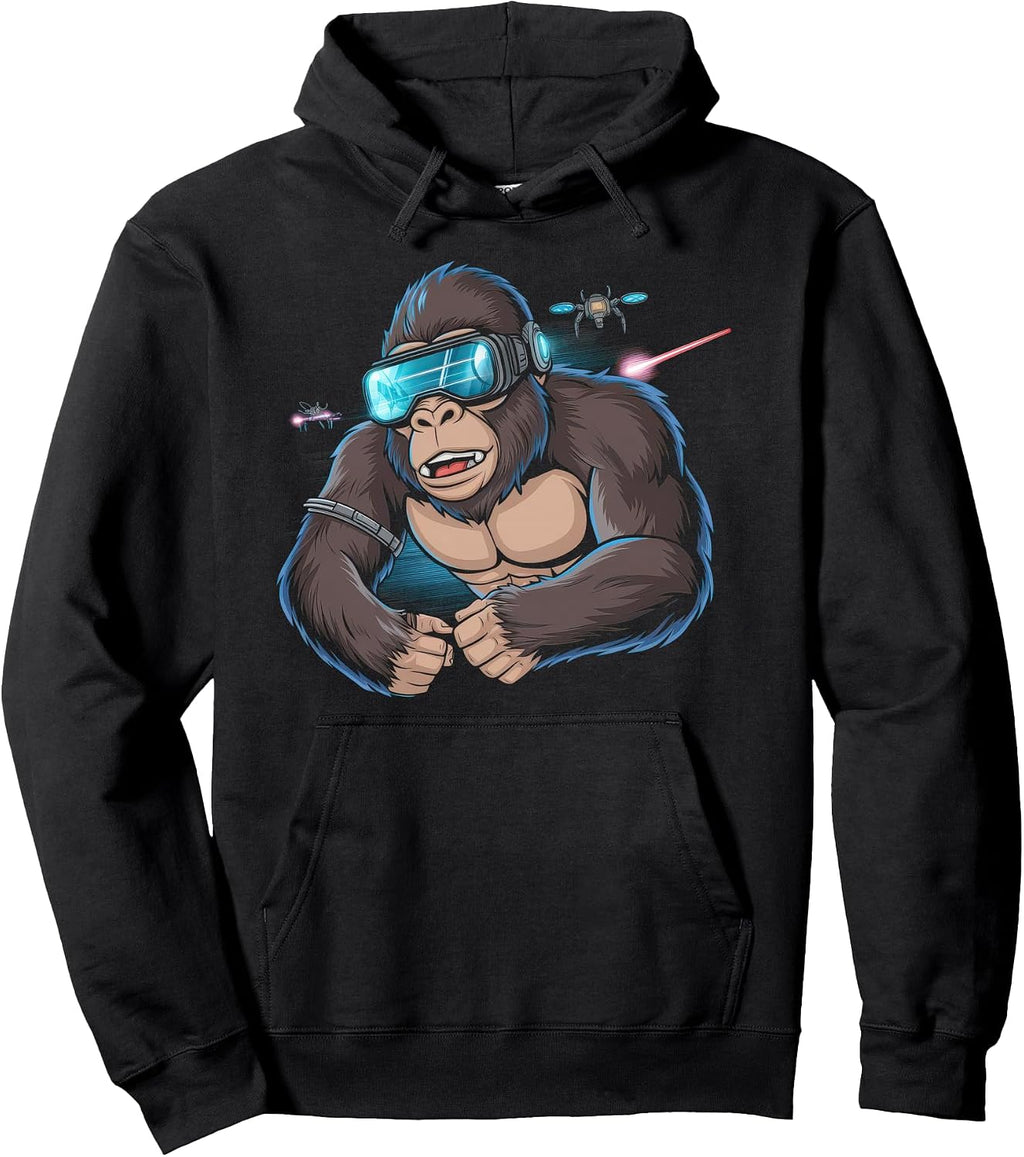 Gorilla VR Playing Boys Adult Gaming Gamer