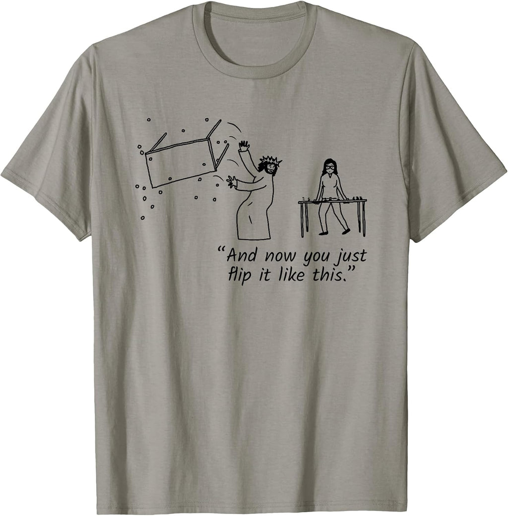 Jesus Flipping Tables And Now You Just Flip Tees