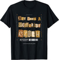 Match Brown Color Graphic Tee