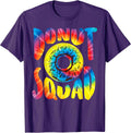 Cute Tie Dyed I Love Eating Donuts T-shirts