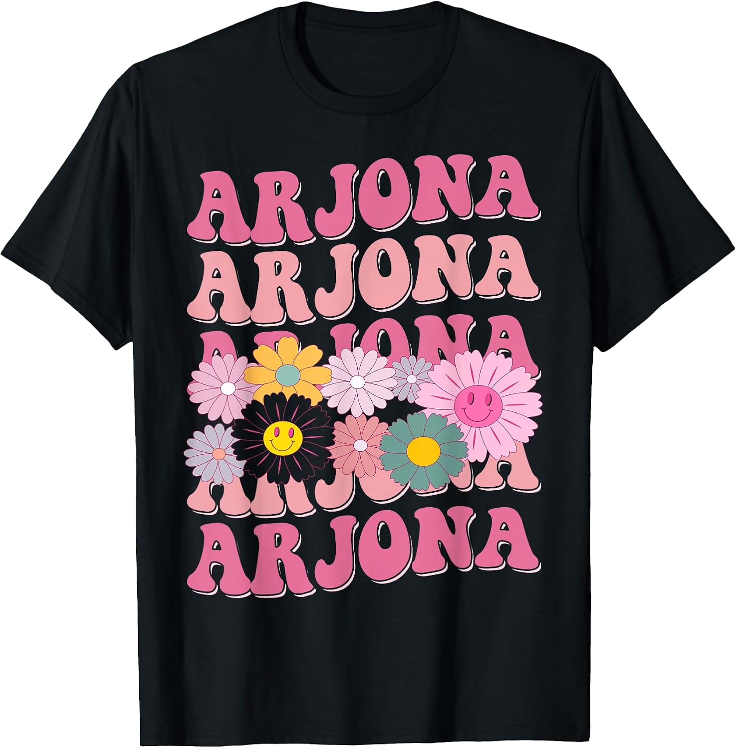 Girl Retro ARJONA First Name Personalized Apparel