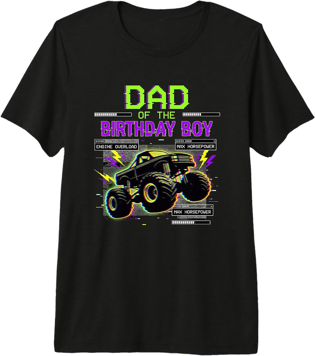 Retro Gamer Dad Lightning Engine Overload Digital