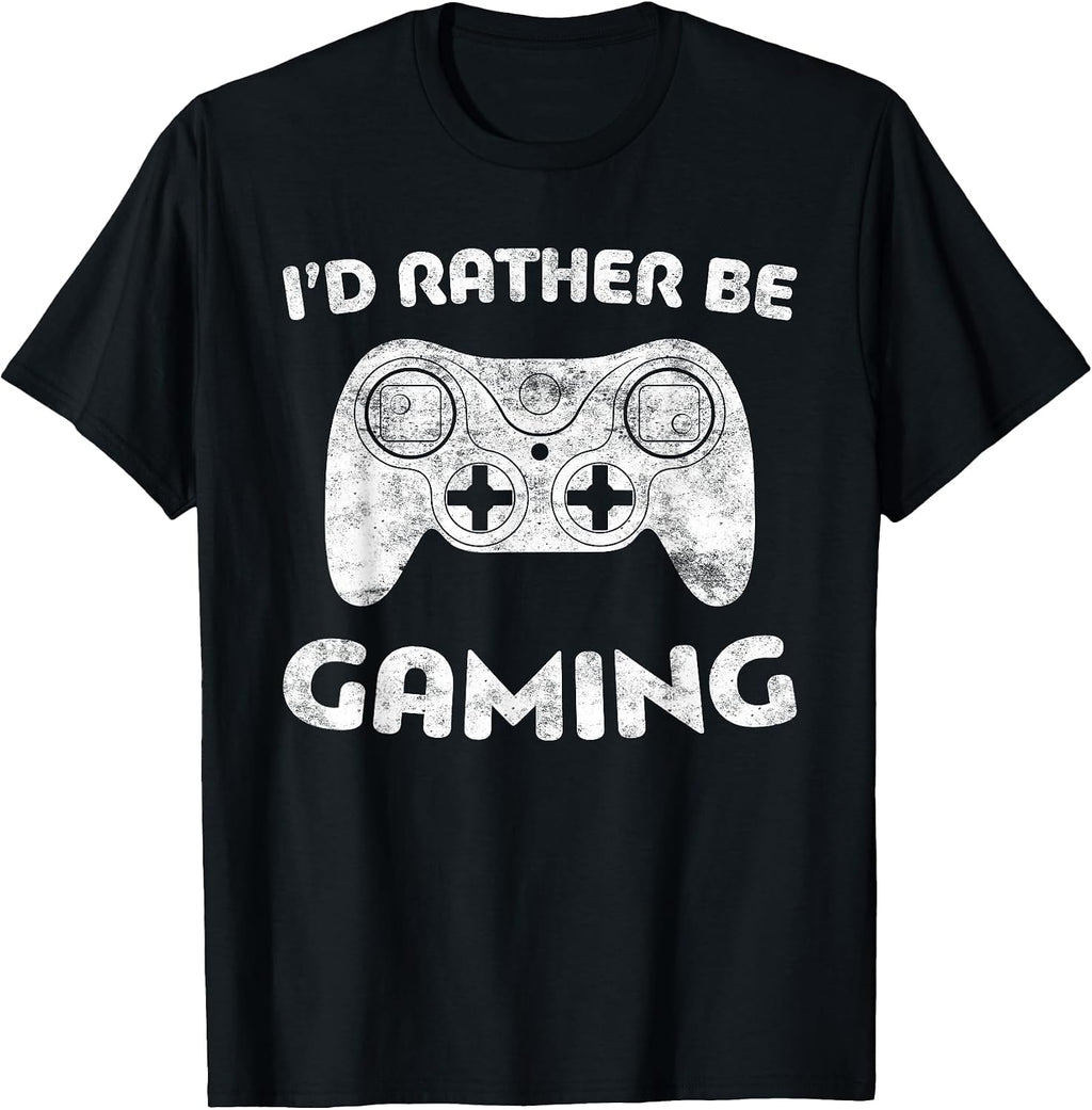 I'd Rather Be Gaming Shirts