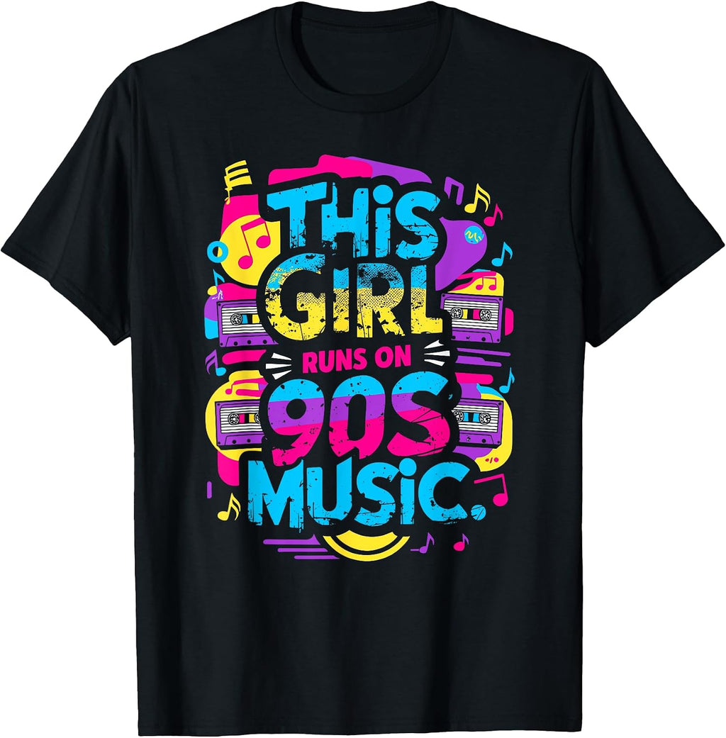 90s Nostalgia Music Apparel for Retro Fans