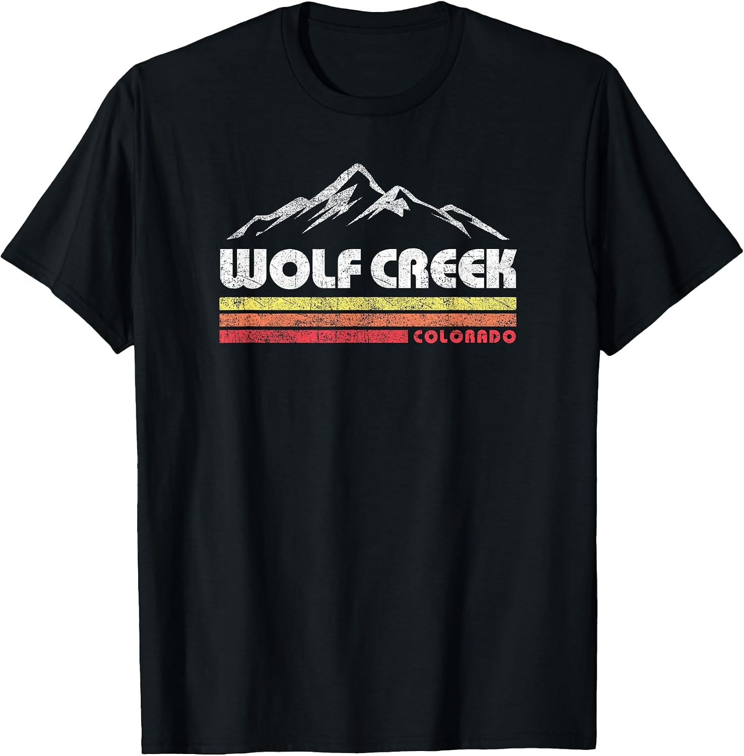 Vintage Wolf Creek Colorado Souvenir T-Shirt