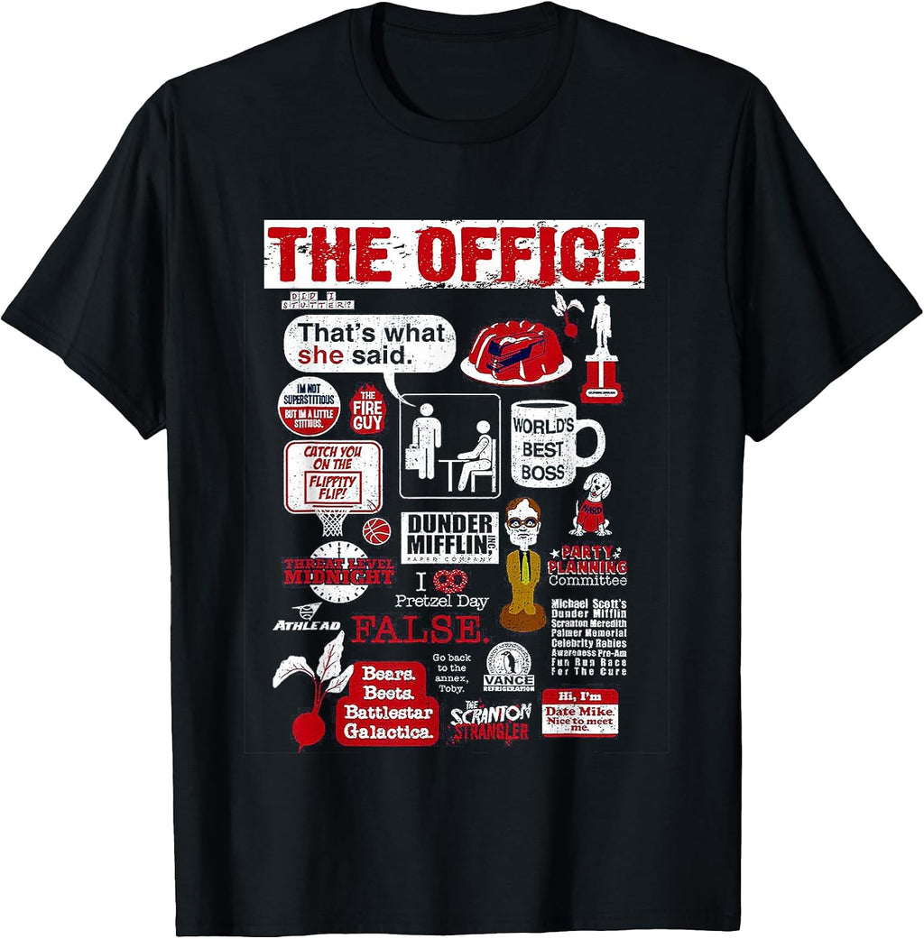 The Office Quote Mash-Up Funny Tees