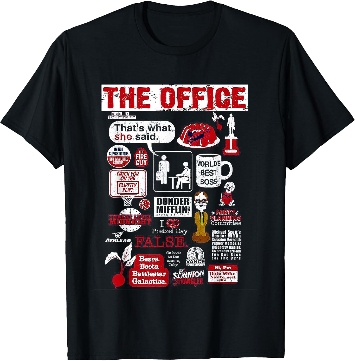 The Office Quote Mash-Up Funny Tees