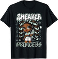 Sneaker Princess Girl Afro Matching Retro Vintage