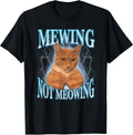 Funny Cat Lover Mewing Graphic Tees