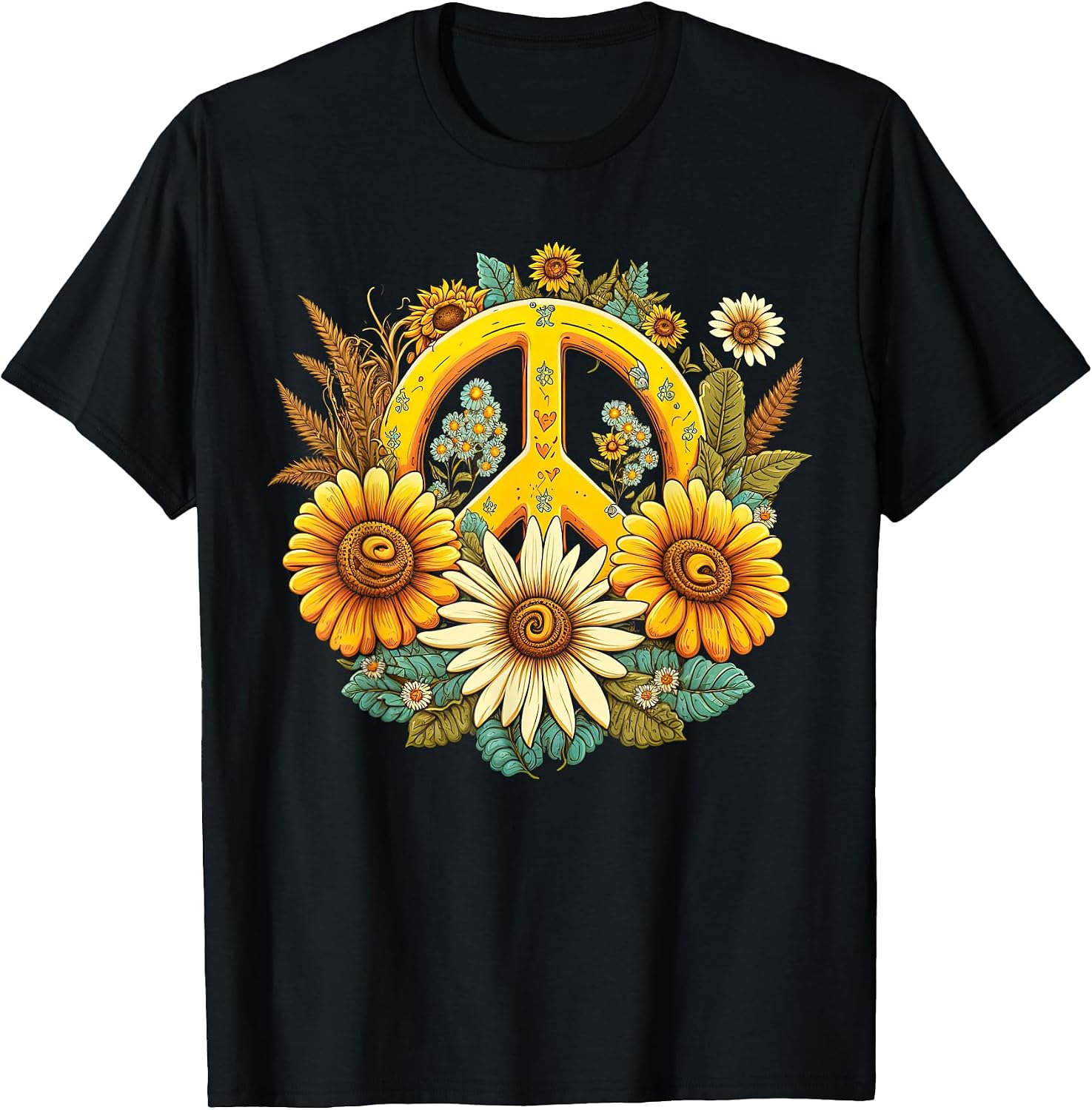 Groovy Daisy Peace Vibes