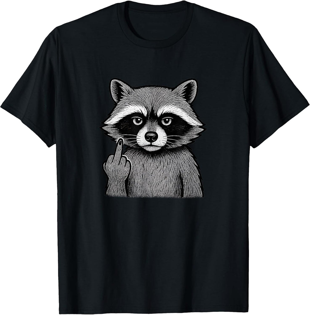 Frecher Waschbär Sarkasmus Humor