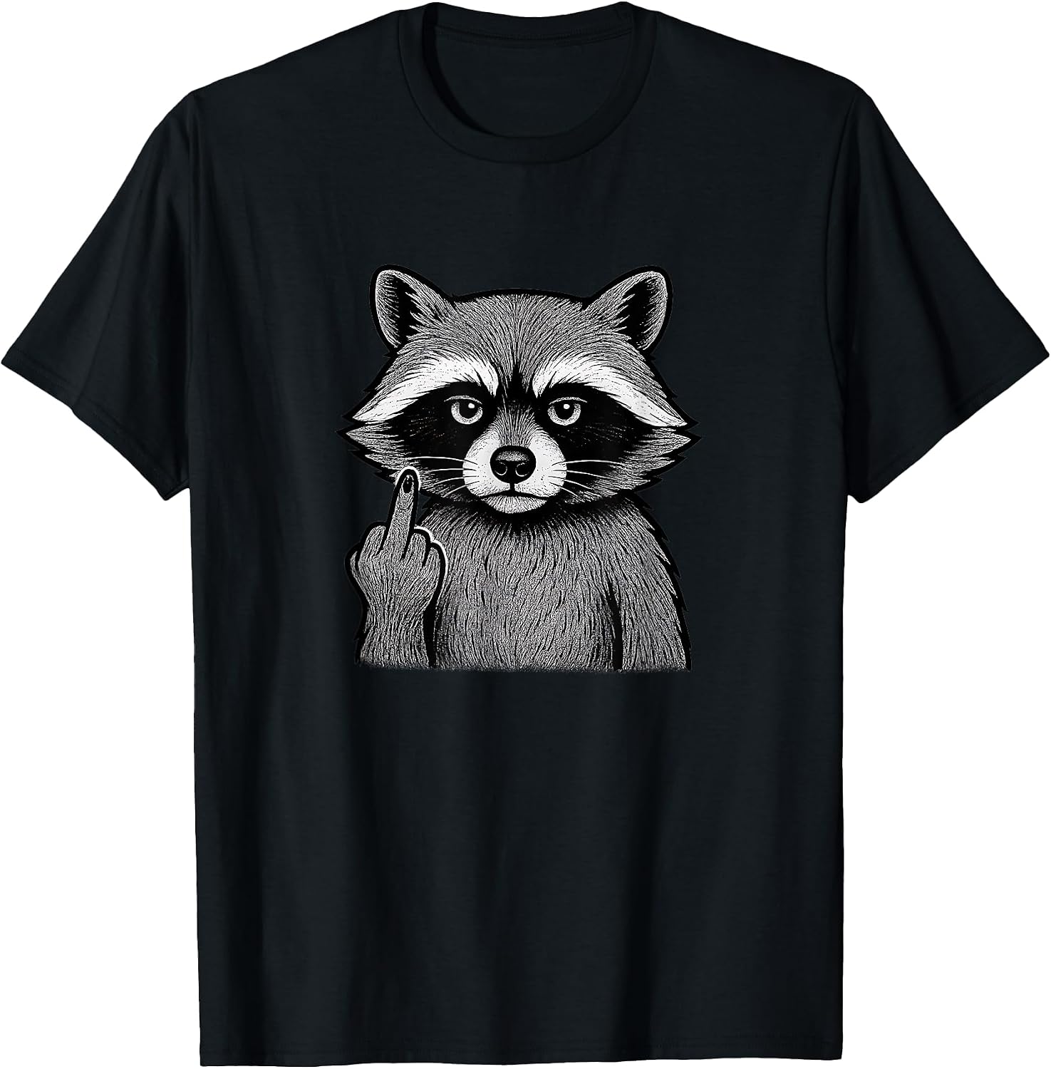 Frecher Waschbär Sarkasmus Humor
