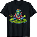 Men Women Frog Peace Sign Hippie Tie-Dye