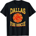 Dallas Fire Dept. Fire And Rescue Vintage Merch