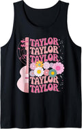 Girl Retro Taylor First Name Personalized Apparel