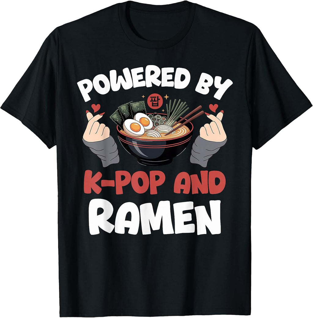 K-Pop Music Merch and Ramen Noodles