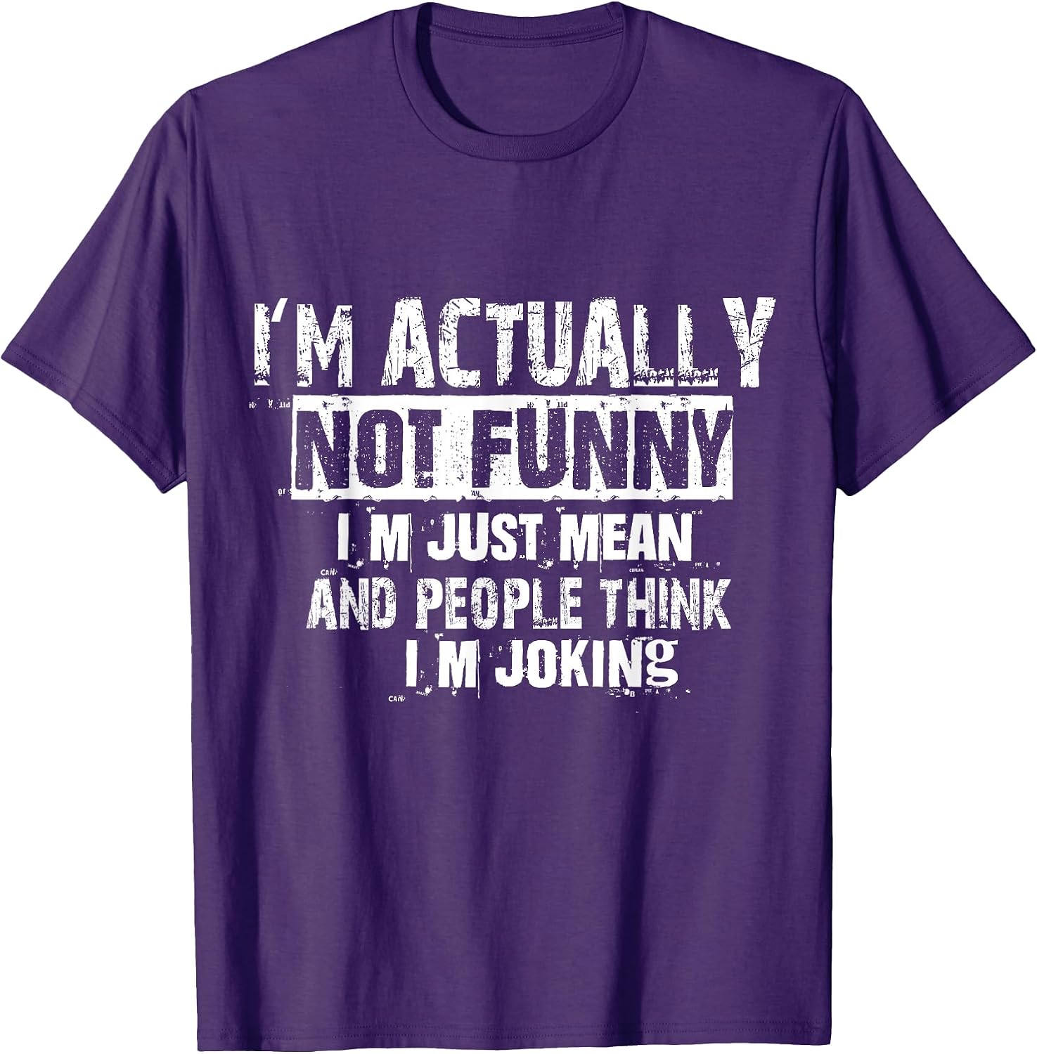 I'm Actually Not Funny