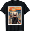 Ferret Scream Painting Funny Pet Owner Merch