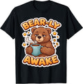 Bear-ly Awake Funny Tired Bear Merch