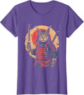 Japanese Cat Kawaii Anime Samurai