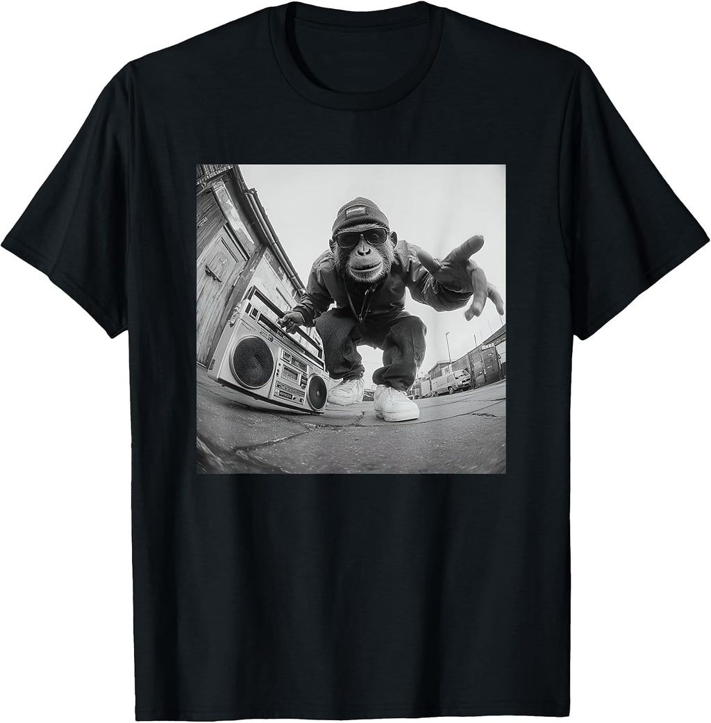 Street Photography Chimp Boombox Men Women