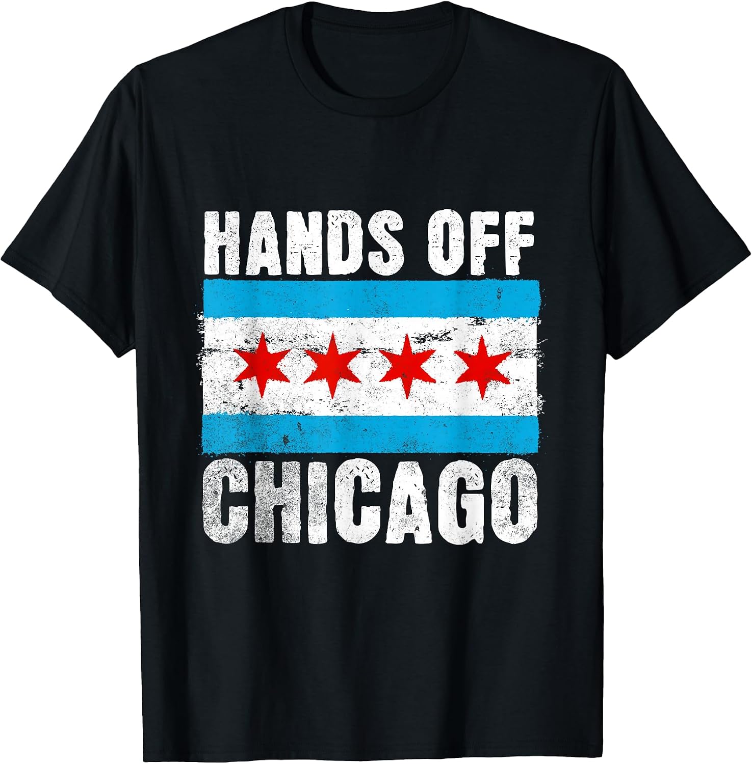 Hands Off Chicago Protest Merch