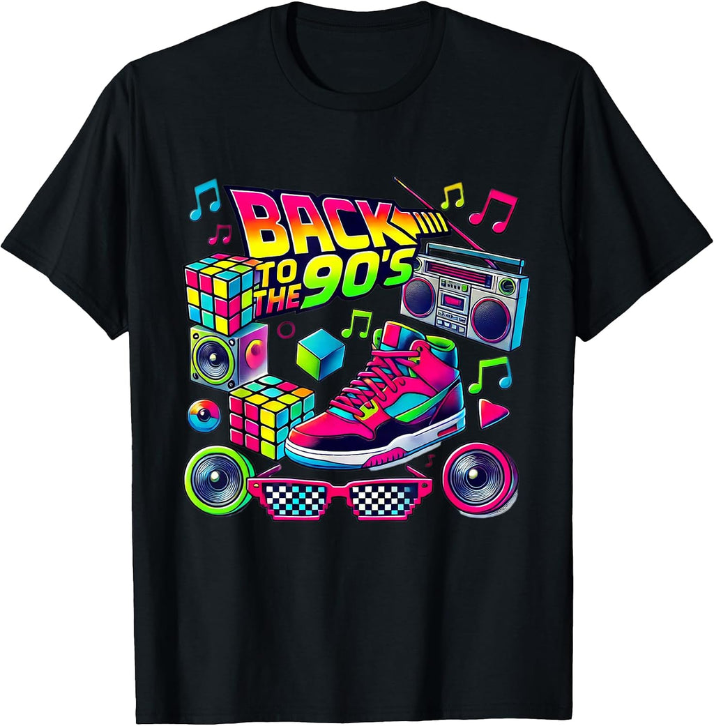 Retro Back To 90's 1990s Tee Gifts