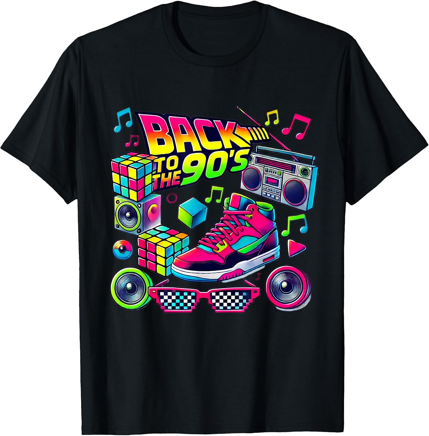 Retro Back To 90's 1990s Tee Gifts