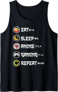 Kawaii Anime Merch Eat Sleep Anime Gaming Repeat