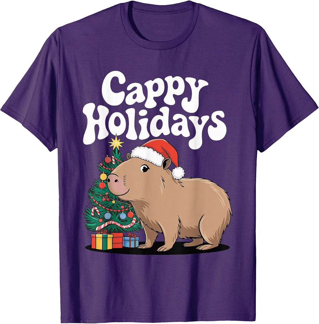 Animal Capybara Rodent Christmas Xmas