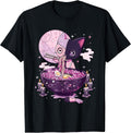 Pastel Goth Aesthetic Creepy Cat Japanese Anime
