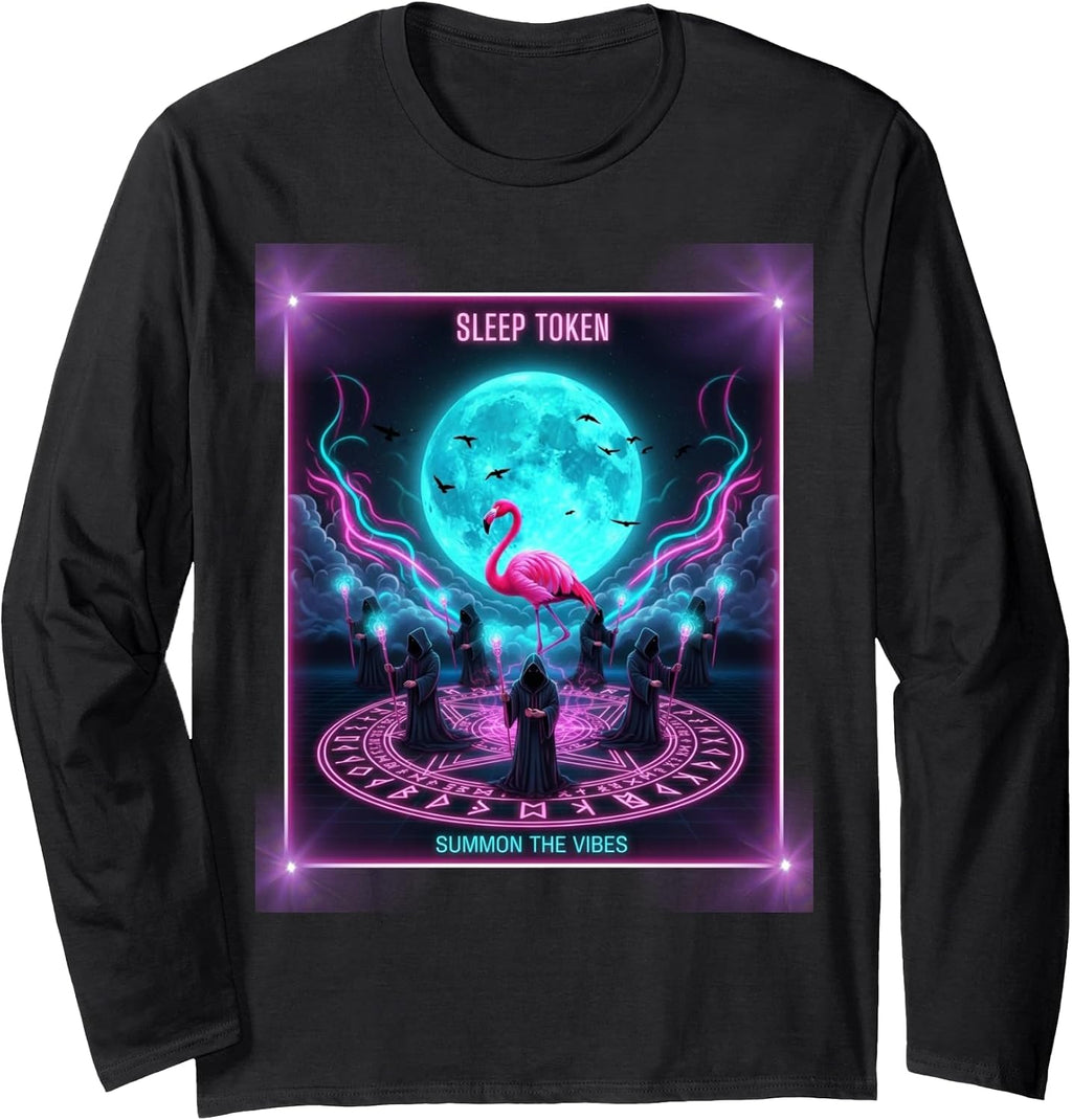Flamingo Ritual Sleep Token Aesthetic Moon Vibes.