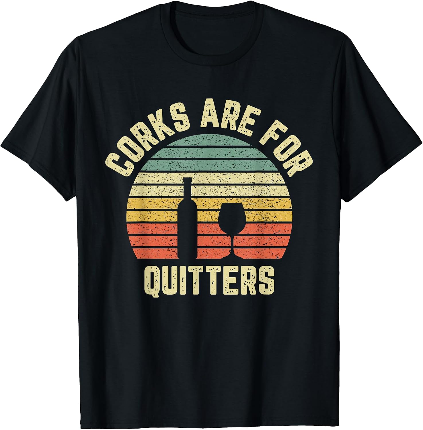 Retro Wine Drinking Apparel