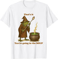 Funny Frog Wizard Soup Meme Tee Men Women