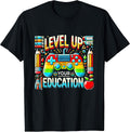 Level Up Education Gamer Student Geek Nerd