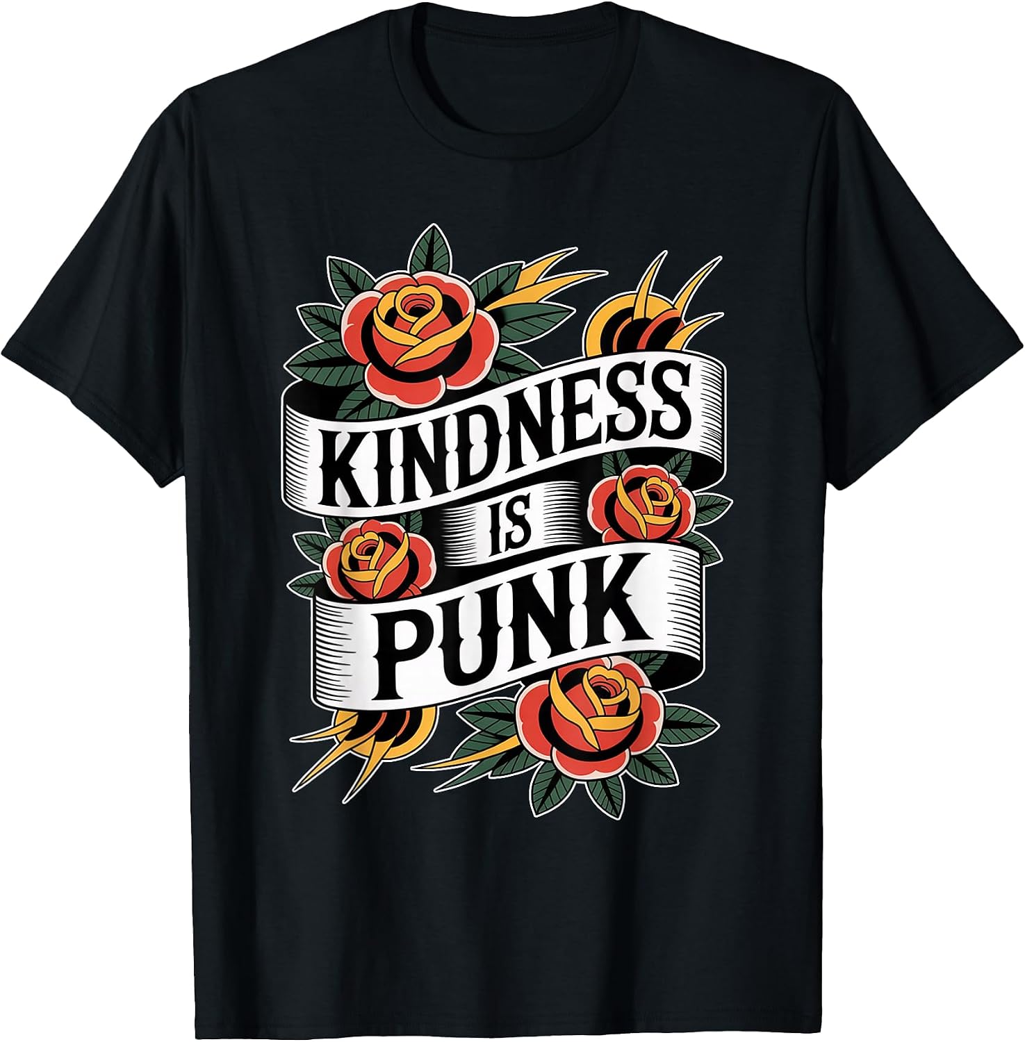 Kindness Is The Real Punkrock Shirts & Apparel