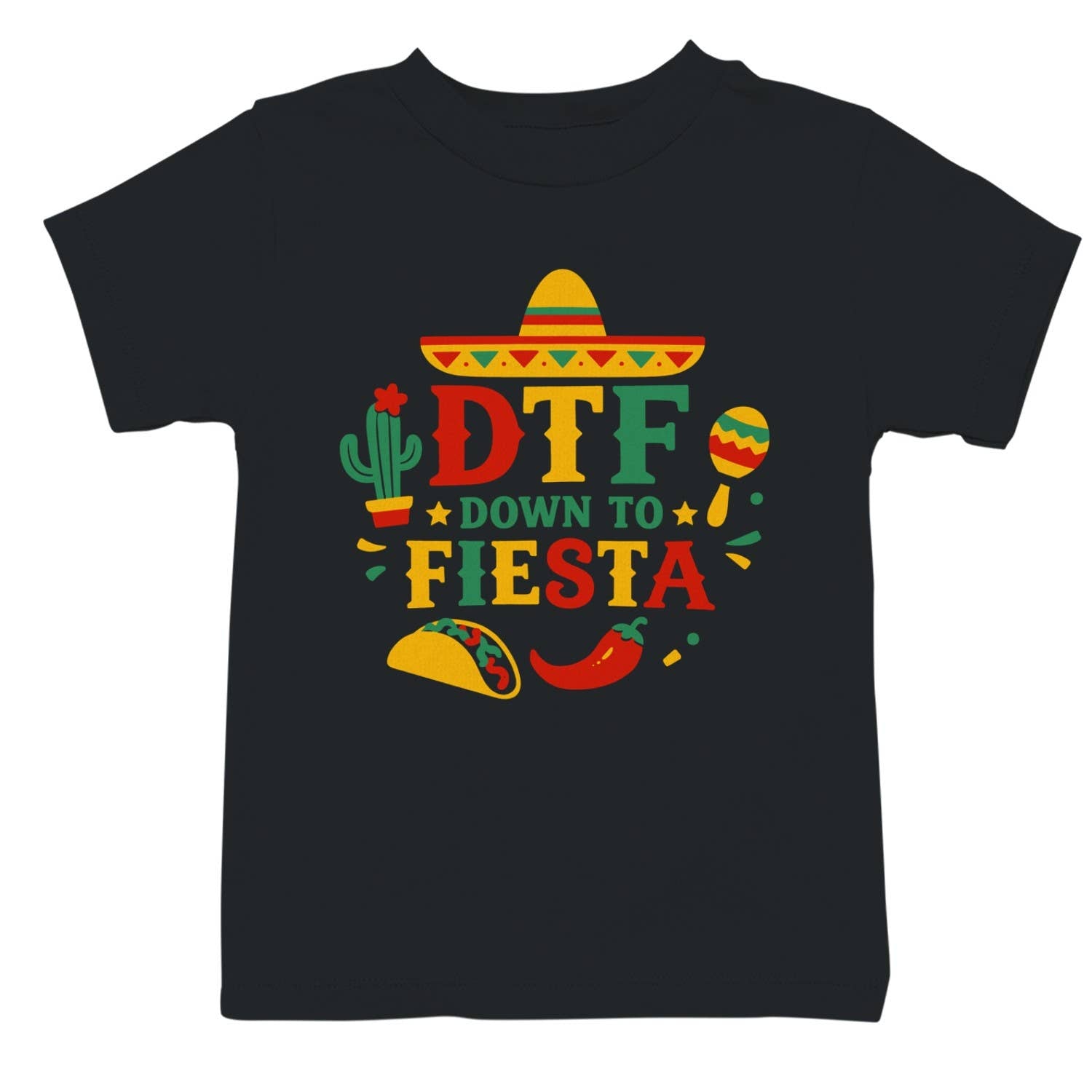 Down To Fiesta Mexican Party Youth T-Shirt