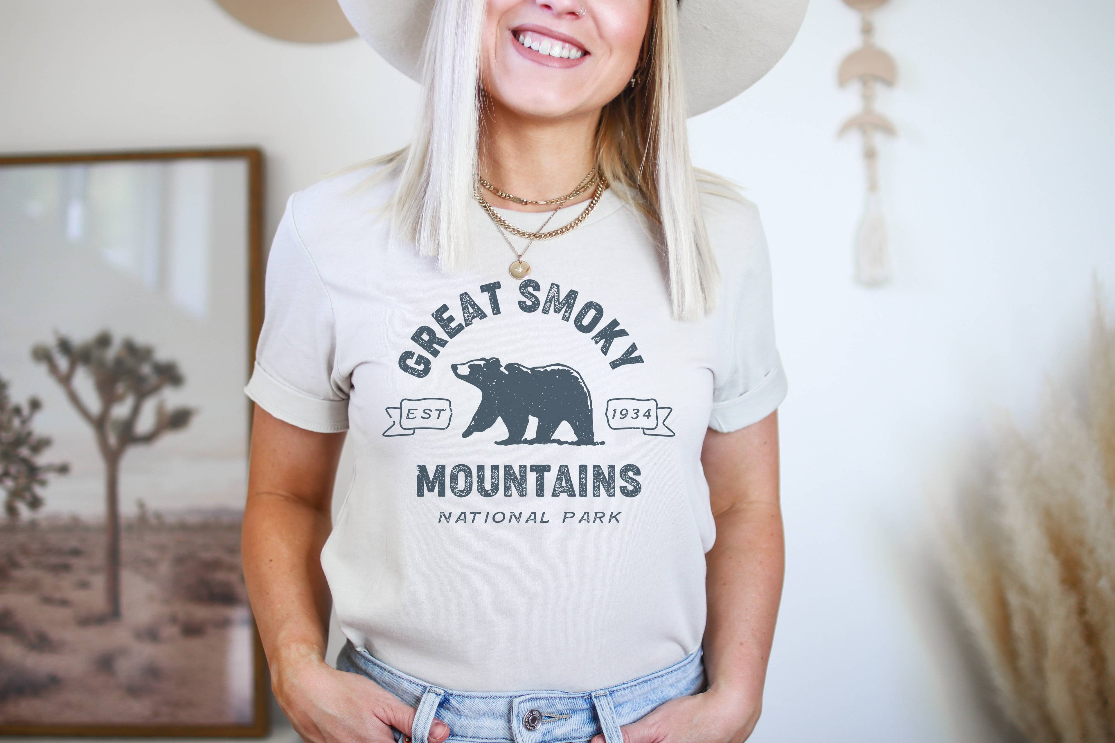 Smoky Mountains Graphic Tee Women's Tees | National Park