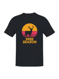 Vintage Deer Season Sunset Art Men's T-Shirt